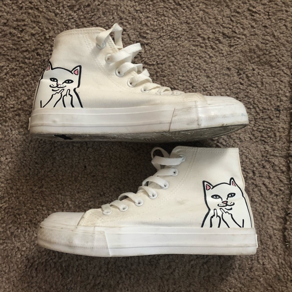 RIPNDIP White High Tops